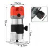 220V 6.35mm Small Copper Motor Carving Machine Woodworking Power Tools Electric Hand Trimmer Wood Laminate Router