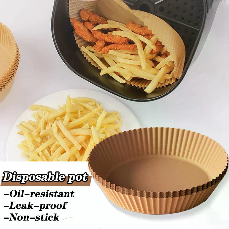 1Pcs Air Fryer Absorbent Paper Cake Tray Disposable Barbecue Paper Baking Paper