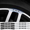 4Pcs Auto Wheel Hub Badge Tire Rim Stickers Accessories For Wrangler Grand Cherokee Renegade Tyre Stem Air Caps
