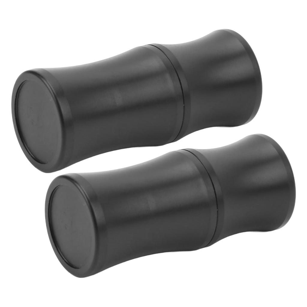 2Pcs Plastic Billiard Cue Joint Protectors Black Pool Cue Stick Joint Protectors Billiard
