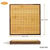 Adjustable Wooden Blocking Board for Granny Square Crochet Board Crafting Blocking Board  with Holes For DIY Knitting Crochet