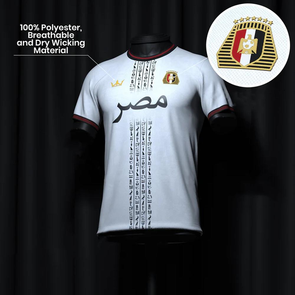 

Классическая Кастомная Египетская ИИ ChatGPT Унисекс Джерси 24/25 Домашняя Джерси Гостевая 3D-принт Футбольная ФОРМА Футболка Взрослые ДЕТИ Дышащий Топ S