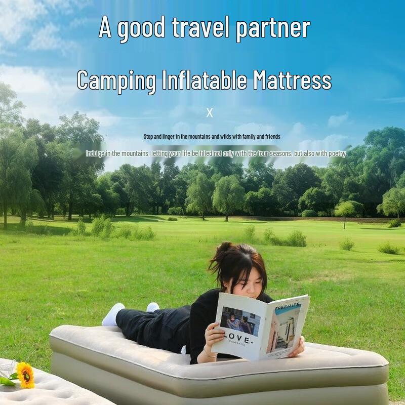 Youqi Electric Inflatable Camping Air Mattress