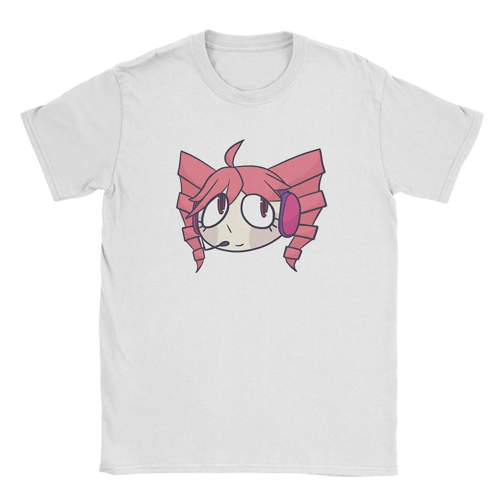 Unisex Unisex Tshirt Kasane Teto Funny Pure Cotton Tees Short Sleeve Anime Kawaii T Shirts Crew Neck Clothes Classic