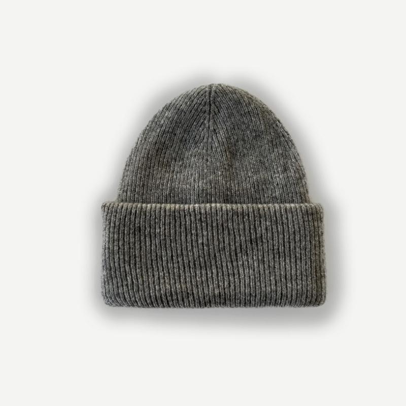 Winter Warm Beanies Casual Thread Hip Hop Hat Adult Women 100% Wool Knitted Skull Cap Gorro Ski Caps Cold Proof Beanies