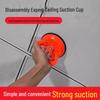 Strong Suction Cup Ceiling Aluminum Gusset Lifter for Bathroom Glass Installation and Removal
