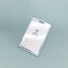 Simple Student Kids Lanyard Card Holder Slim Wallet Boys Pu Id Certificate Bus Door Credit Card Bag for Girls Zipper Coin Purses