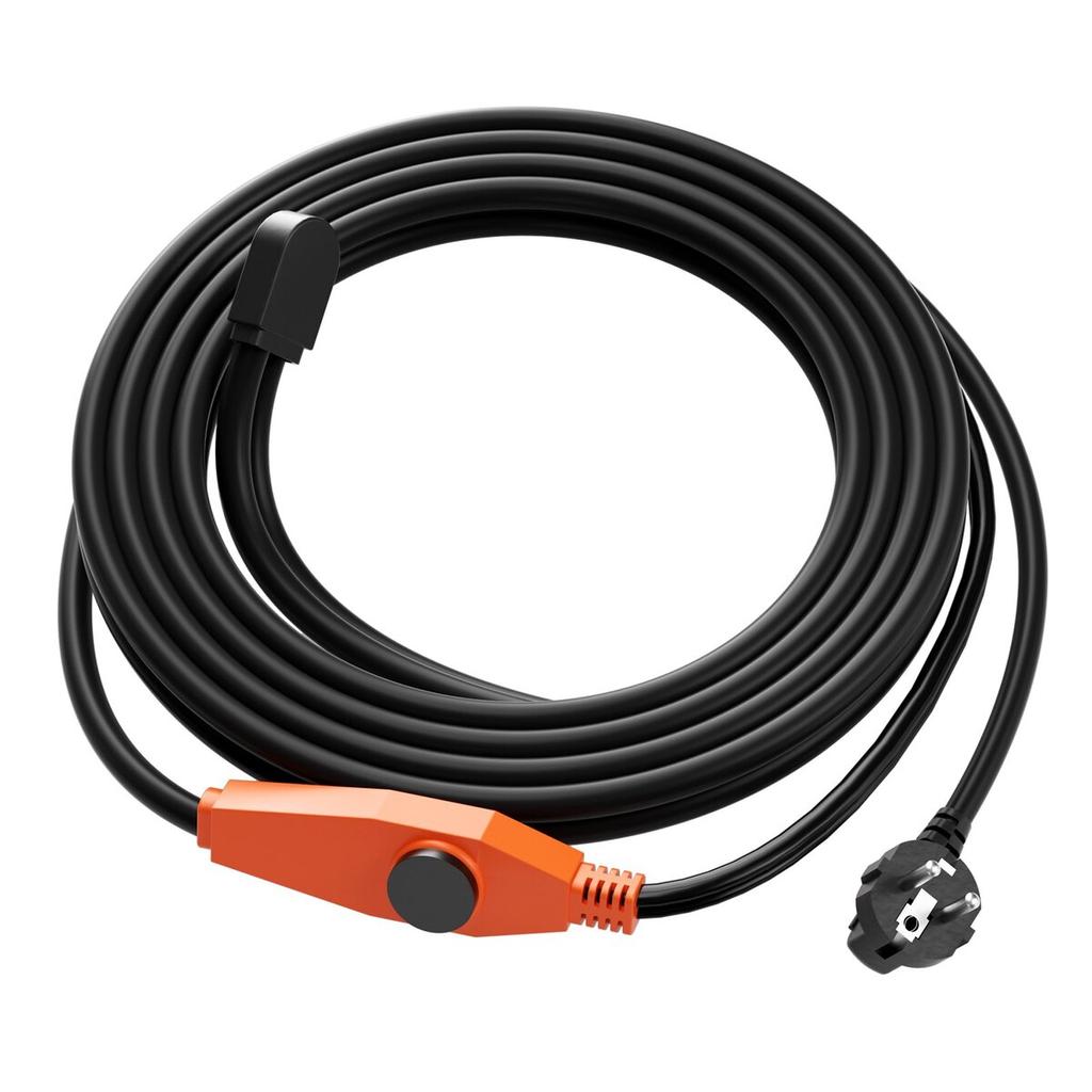 Pipe Heating Cable 4m 23W/m Heat Tape for Pipes with Built-in Thermostat