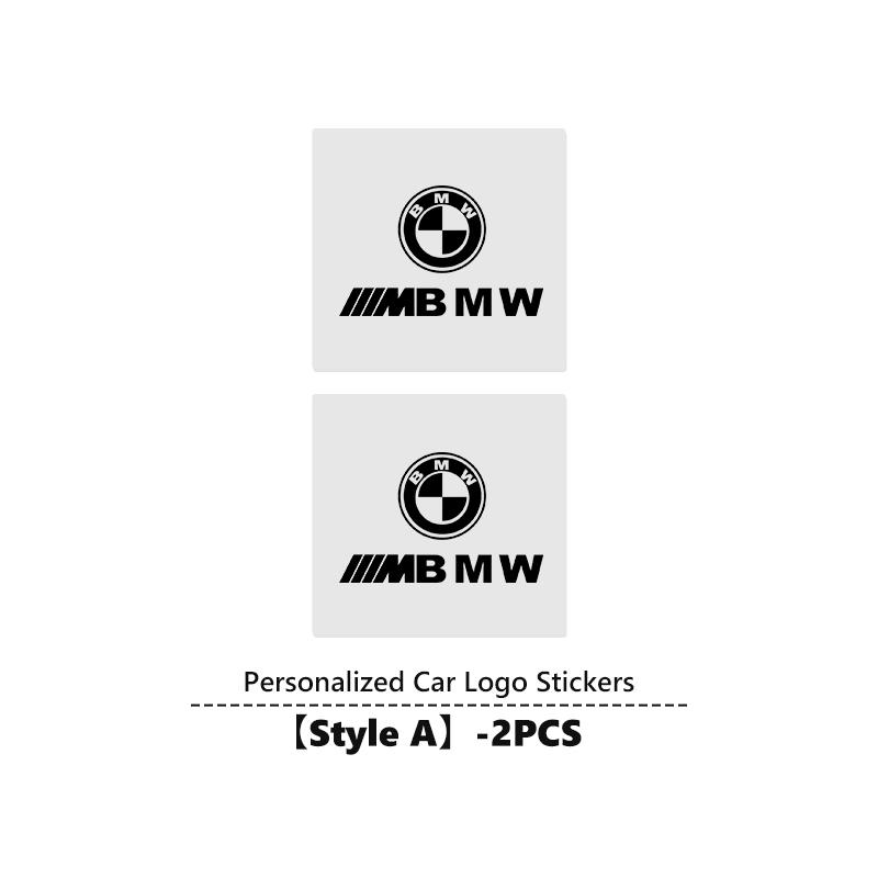 Car Logo Sticker Emblem Auto Body Decal Decor Accessories For BMW M3 M5 E36 E39 E46 E60 E61 E64 E70 E71 E80 E85 E87 E90 E83 M10