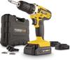 Дрель-шуруповёрт PowerPlus Drill driver 20V (3x batteries)