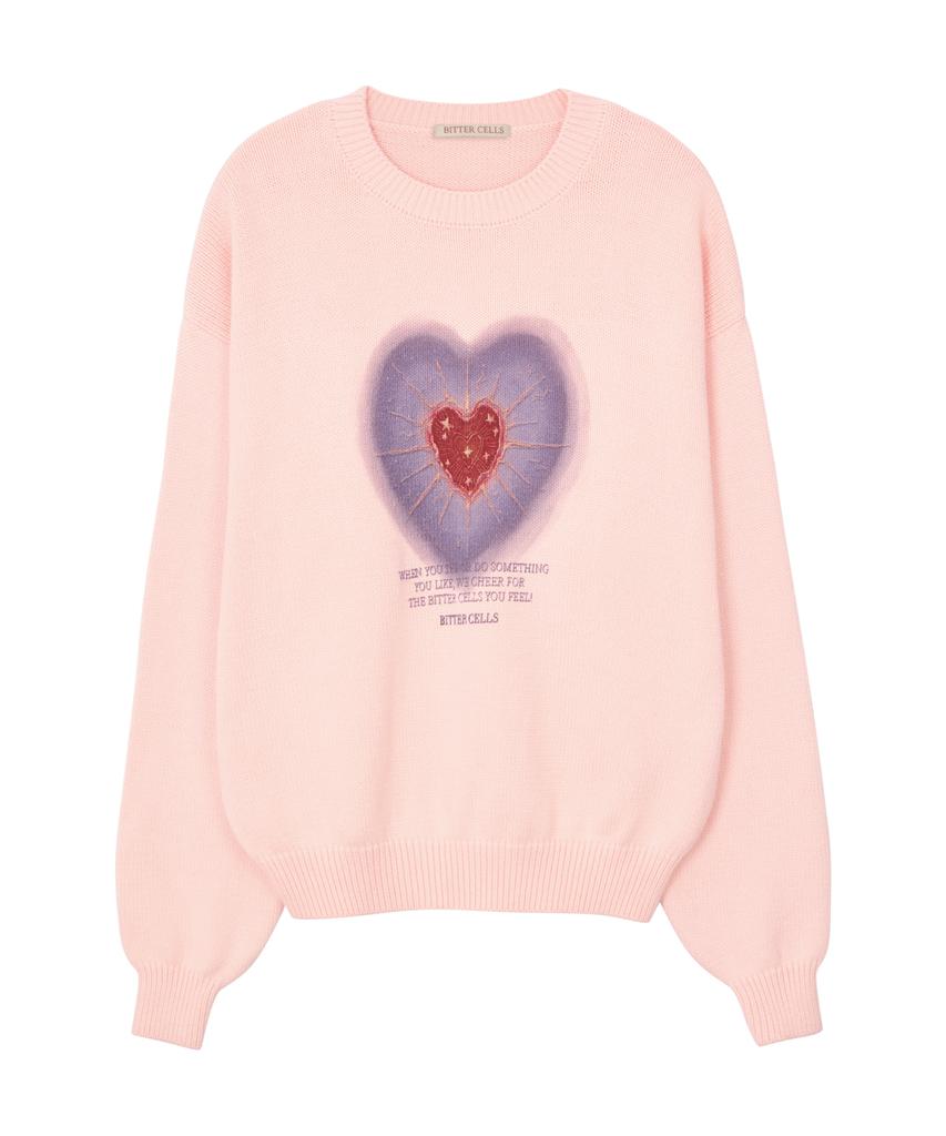 Biteoseljeu Starry Sweater-Pink