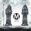 11CM Triple Size Fist Play Buddha Hand Anal Dilator Plug