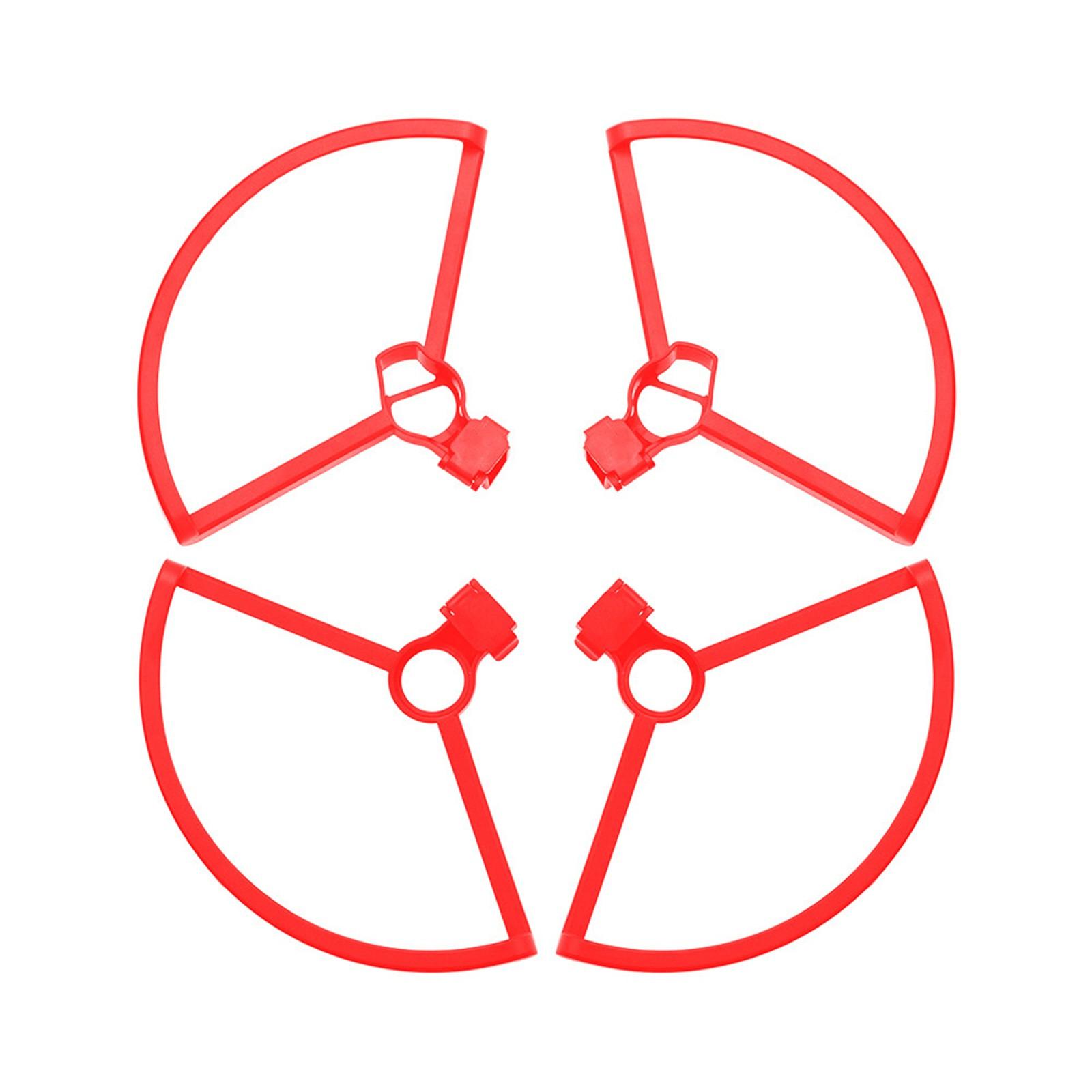 

(H20)4 шт. швидкознімних захисних щитків, захисних гвинтів для дрона Mavic Mini 2 червоний