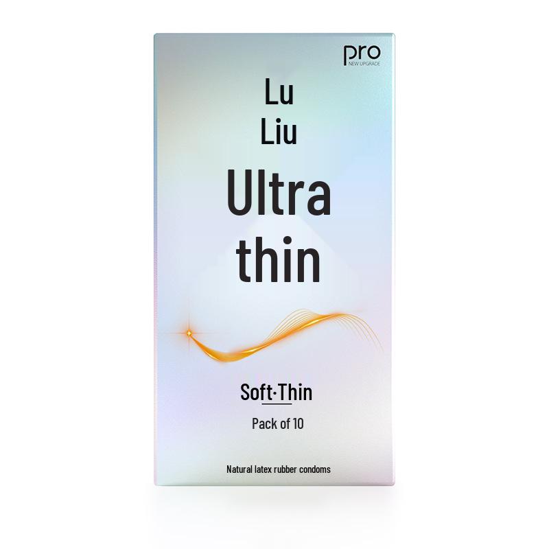 Mingliu Ultra Thin Long-Lasting Dotted Condoms with Hyaluronic Acid - 10 Pack