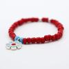 Pretty Daisy Vivid Color Beads Bracelet Colorful Daisy Flower Bead Bracelet