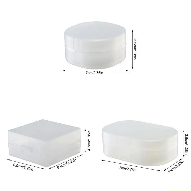 Portable Soap Storage Box For Gym Travel Absorbent Sponges Pad Bath Accessory