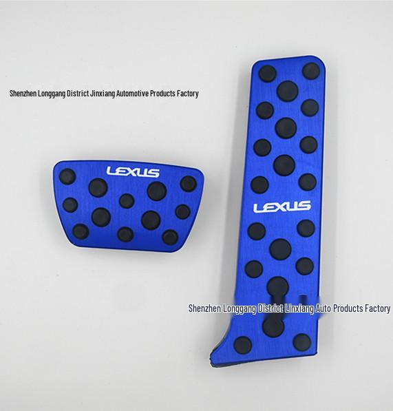 Anwendbar für Lexus ES 2018: Rutschfester Gas- und Bremspedal aus Aluminiumlegierung