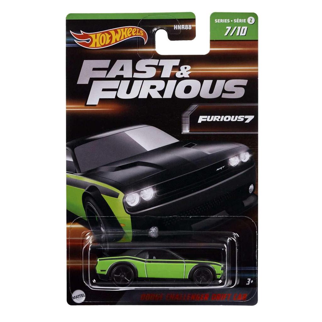 Hot Wheels Dodge Challenger Drift Car Fast Furious 7 – & (7/10)