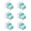6 Pack Wall Mounted Mop Storage Rack No Drilling Utility Rack Easy Install Broom Holder  Kitchen