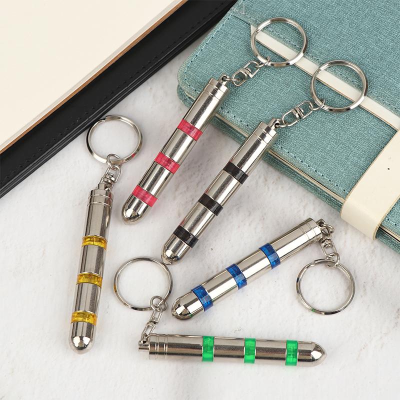 Portable Car Anti-Static Keychain Static Rod Electrostatic Discharger Antistatic Rod Keyring Car Supplies Car Accessories