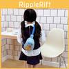 Kids Cartoon Crossbody Bag Lightweight Nylon Sling For Preschool Daily Use