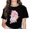 Schitterende Diamanten Jem And The Holograms Dames T-shirt Alternatief Unisex Polyester Ronde Hals T-shirt Harajuku