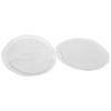 2pcs Inflatable Boat Kayak D  Pad Patch PVC Marine Stainless Steel Fixed Buckle(Black )