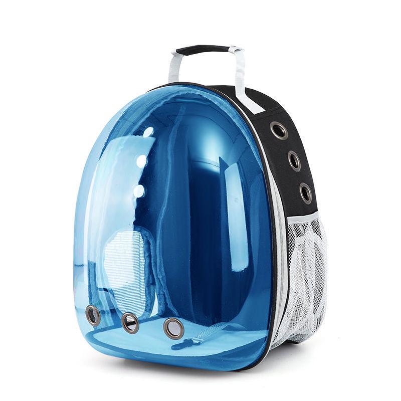 Transparent Space Capsule Pet Backpack for Cats & Small Dogs