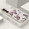 Colorful Butterfly Print Case For Samsung Galaxy S26 S25 Ultra S24 S23 S22 Plus S21 FE A15 A16 A17 A35 A36 A54 A55 A56 5G Soft Cover