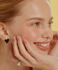 Tatiana Asymmetrical Heart Earrings Ec1906