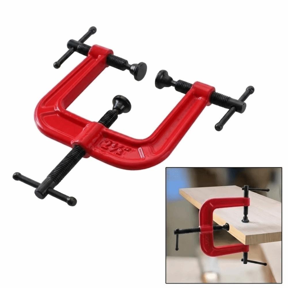 Flexible Adjustment Woodworking Clamp Three Way Design Heavy Duty Clamp  Home Repair
