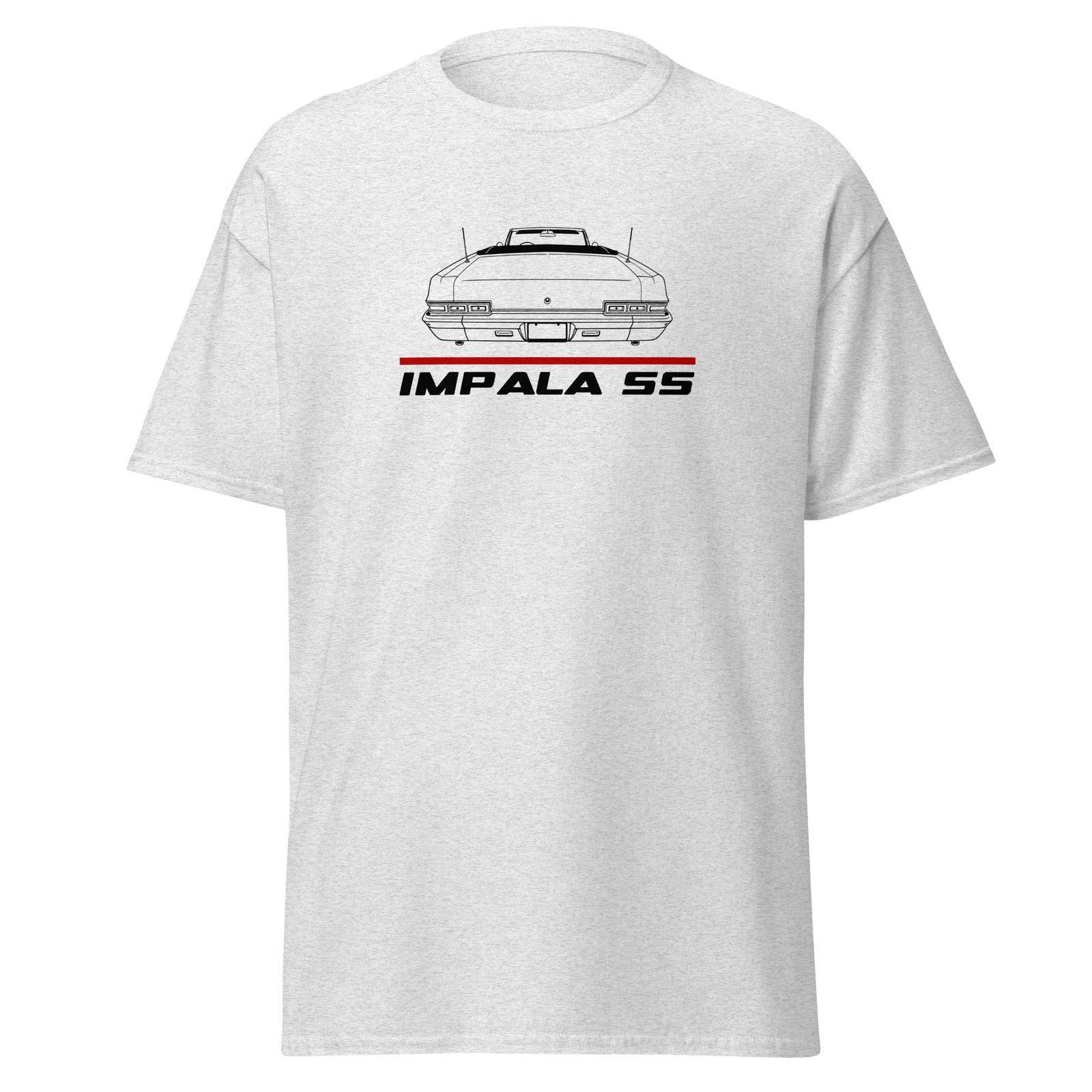 

Premium T-Shirt For Chevrolet Impala SS Convertible 1966 Car Fans Birthday Gift M