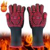 One Piece BBQ Gloves High Temperature Resistance Oven Mitts 500 800 Degrees Fireproof Barbecue Heat Insulation Microwave Gloves