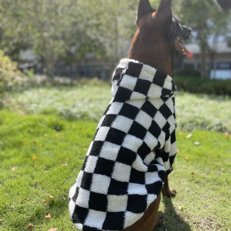 Large Pet Clothes Winter Big Dog Hoodie Coat Corgi Shiba Inu Border Collie Samoyed Husky Labrador Golden Retriever Clothing