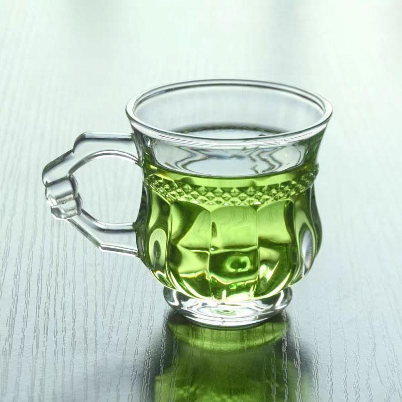 135ml/140ml Luxury Juice Milk Mugs Latte Mocha Coffee Cups Heat-resistant Water Mug Afternoon Tea Cup Vintage Foreign Wine Glass