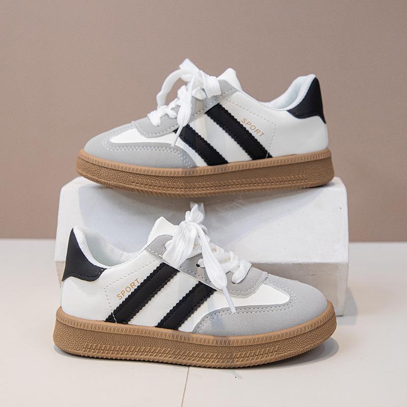 Kinder-Board-Schuhe neu 2025 Frühling und Herbst bequem moralische Erziehung Jungen und Mädchen Freizeitschuhe Mode Studenten