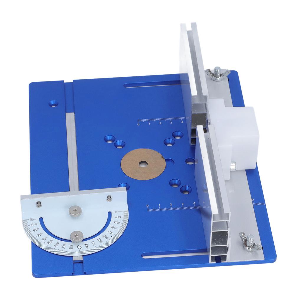 Router Table Insert Plate Aluminum Alloy Board Woodworking Benches Router Table Plate for Routing Carving Milling
