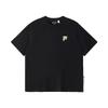 Fila Fusion Couple's Casual Knit Short-Sleeve T-Shirt