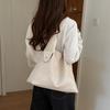 2026 Summer Woven Texture Shoulder Bag: Fashionable, Simple Bucket Design, High-Style Handbag for Daily Commute