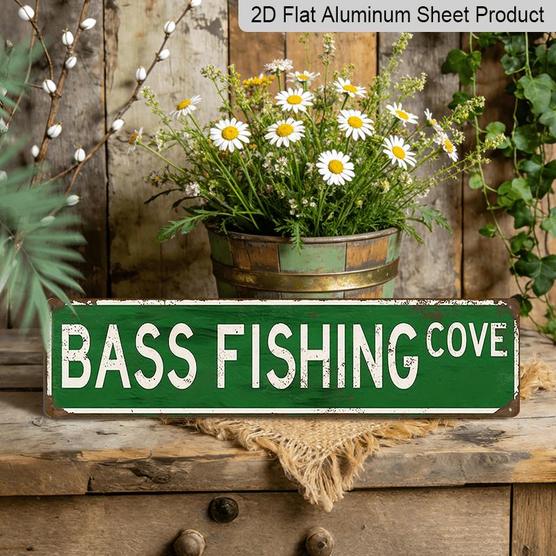

2D Flat 1pc, 15.7×3.94inch Rustic Bear Den Metal Wall Sign, aluminum Decorative Sign, Durable Iron Wall Decor for Home, Bar, for Man Cave 40cm x 10cm