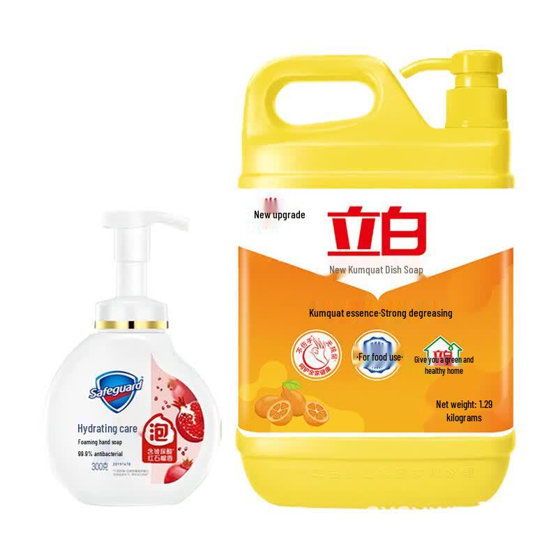 Safeguard & Liby Household Cleaning Combo Set