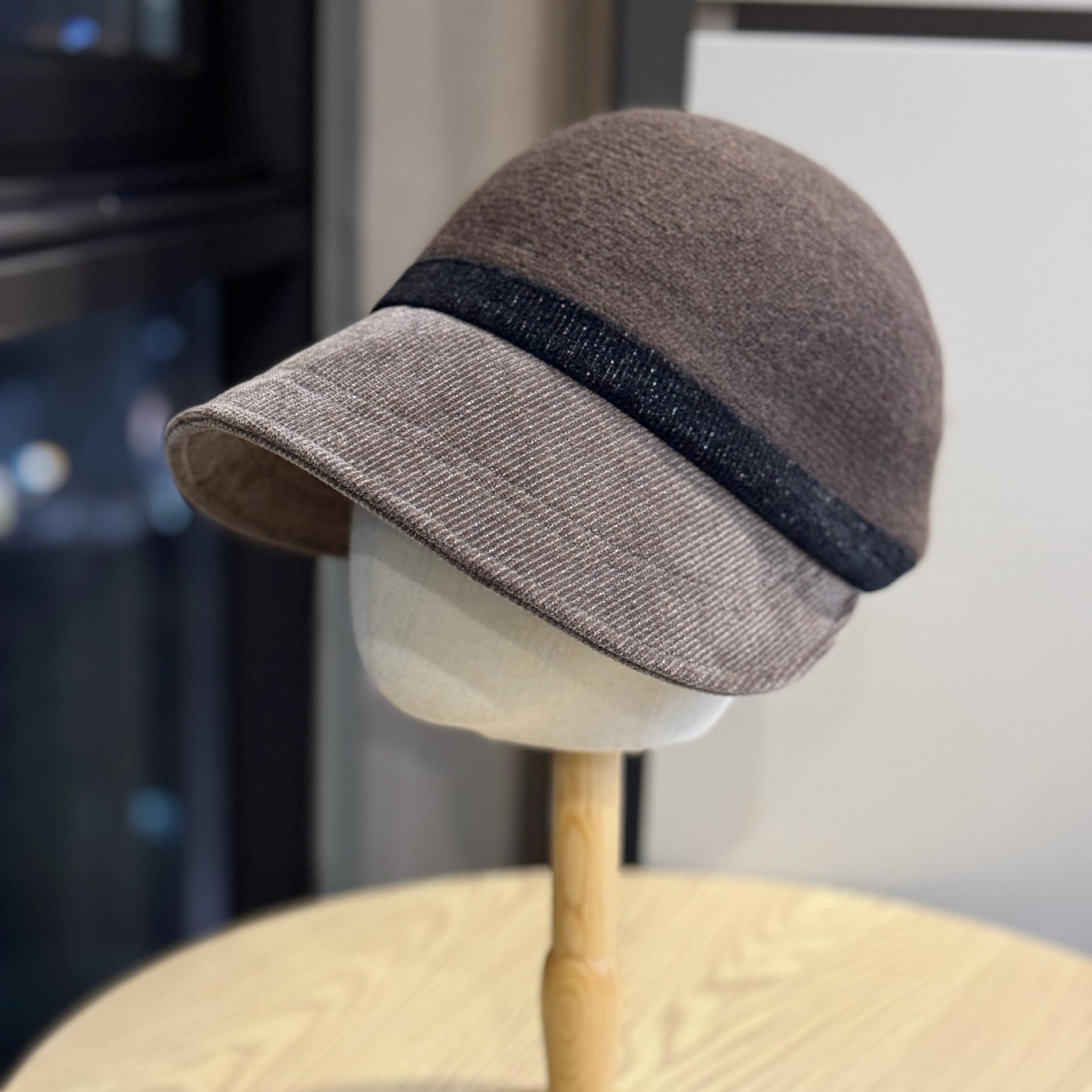 

Autumn and Winter Equestrian Hats Women s Sunshade Fisherman Hats Small Peaked Caps Korean Version Versatile Early Spring Travel Basin Hats Adjustable