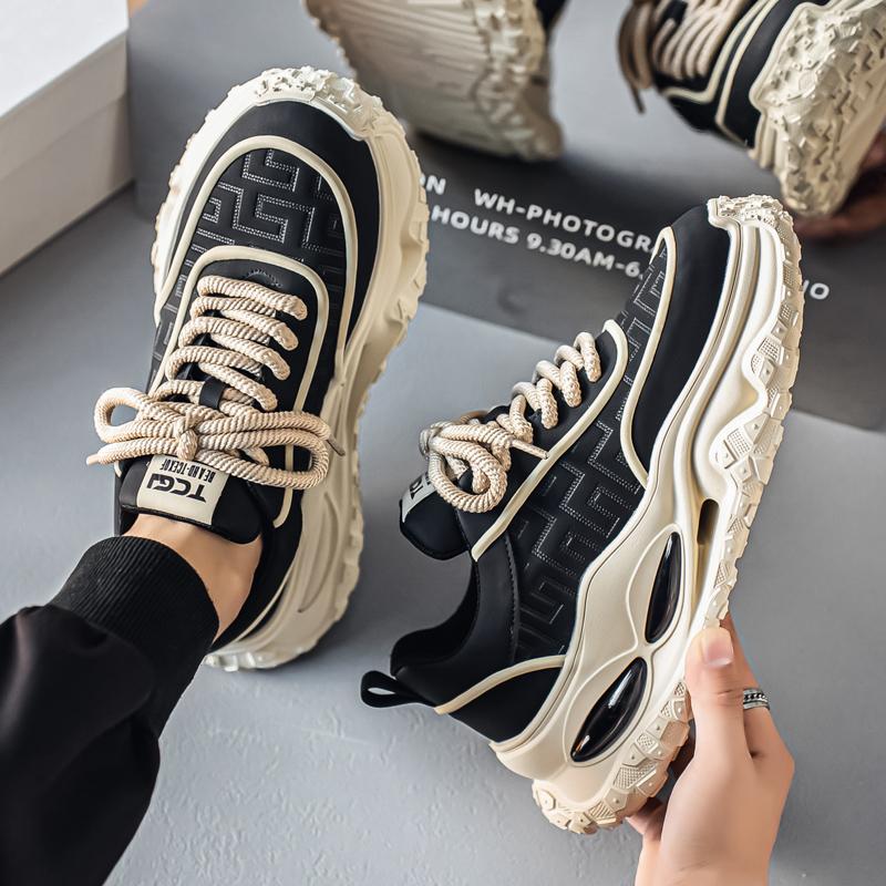 Shoes Men Loafers Men's Sneakers Safety Shoes Men's Casual Shoes Casual Sneaker Round Toe Men's Autumn Sneakers All-match New