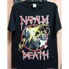 Vtg Napalm Death Rockband T-shirt In0197