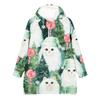 Women's Fashion Casual Long Sleeve Christmas Print Hoodie Top