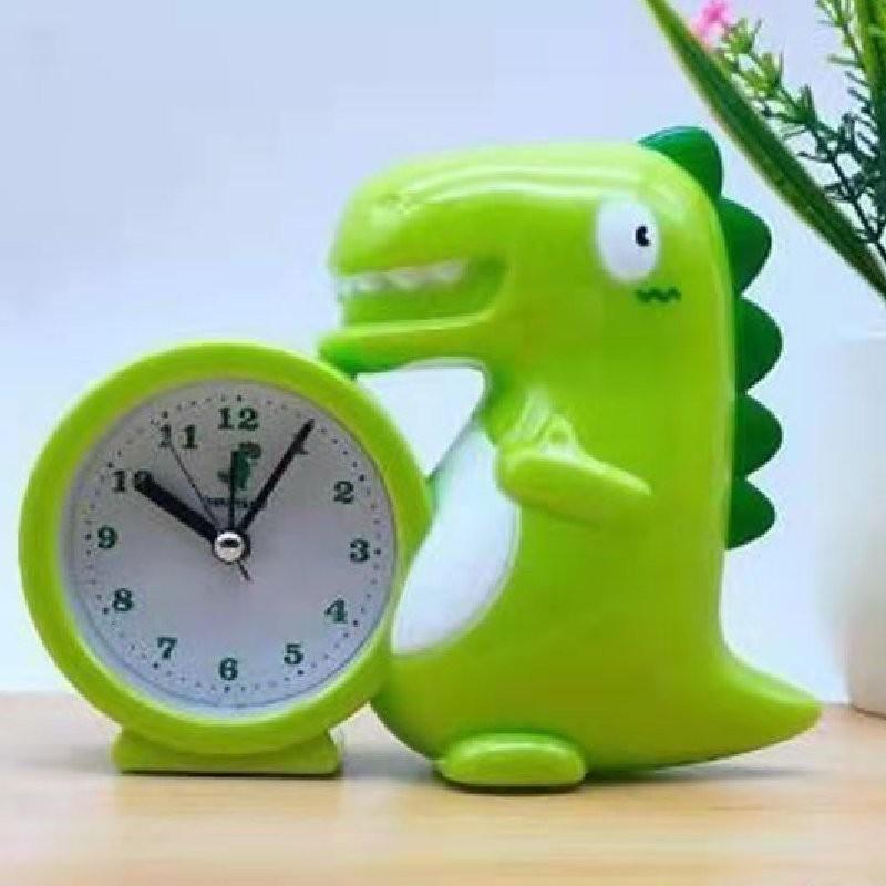 Adorable Cartoon Alarm Clock For Kids Stylish Design Large Lcd Display Battery Operated
