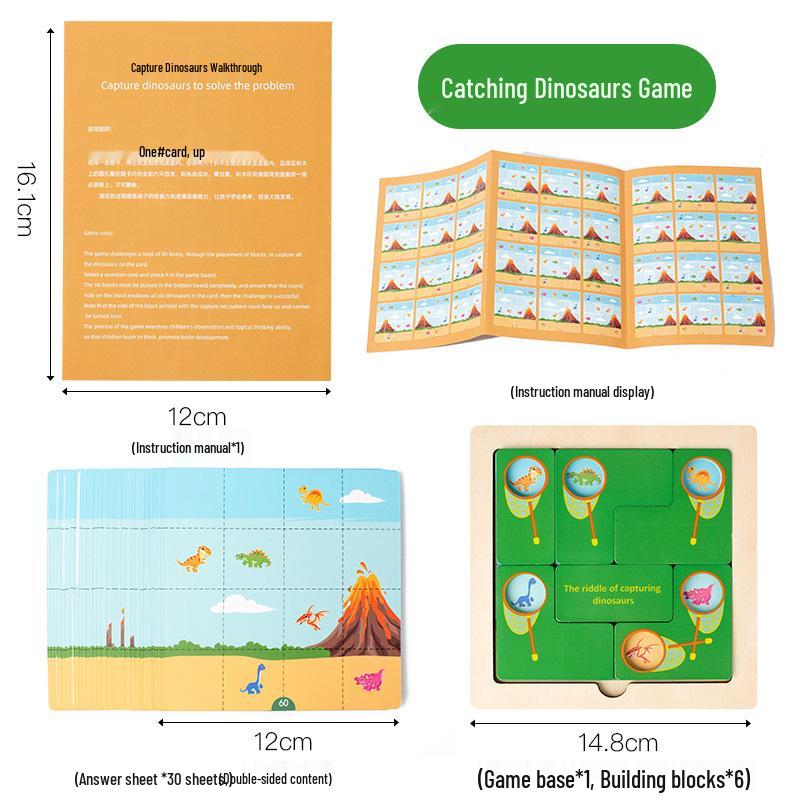 

Cross-Border Dinosaur Fish Catching Puzzle: A Wooden Educational Toy to Enhance Children s Logic and Thinking Skills
