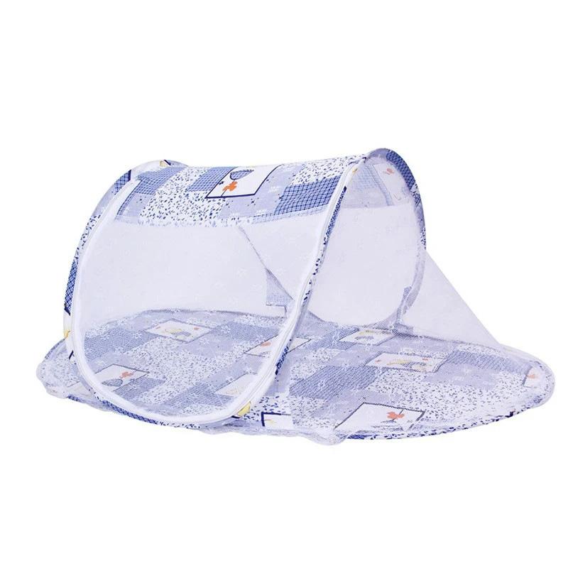 Summer Breathable Baby Crib Mosquito Net Foldable Home Baby Cot Mosquito Net Encrypted Gauze Newborn Bed Mosquito Nets Cartoon