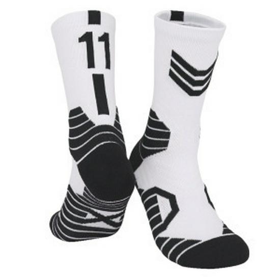 Men's and Children's Non-Slip Basketball Socks, Thickened Mid-Calf with Terry Bottom