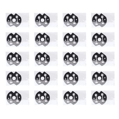 20 Pcs Controller D Pad Conductive Film Replacement for Series S X Controller D Pad Metal Dome Conductive Film Sticker